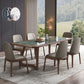 Designer Style 1/4/5/7 Pieces Dining Set Sintered Stone Dining Table with Leather Chairs Clearhalo 'Dining Room Sets' 'Dining Tables & Seating' 'dining_room_set' 'furn' 'furn_dining_room_set' 'Furniture' 'furniture_dining_room_set' 'Kitchen & Dining Furniture' 4745243