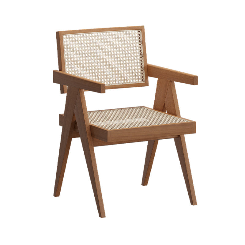 Modern 1/5 Pieces Dining Set Rectangle Pine Wood Dining Table for Kitchen 1 Wood Chair Clearhalo 'Dining Room Sets' 'Dining Tables & Seating' 'dining_room_set' 'furn' 'furn_dining_room_set' 'Furniture' 'furniture_dining_room_set' 'Kitchen & Dining Furniture' 4745303