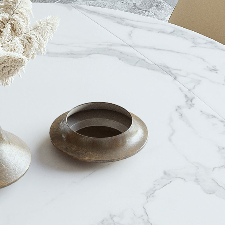 Contemporary 1/4/5/7 Pieces Dining Set Metal Dining Room Set for Restaurant Clearhalo 'Dining Room Sets' 'Dining Tables & Seating' 'dining_room_set' 'furn' 'furn_dining_room_set' 'Furniture' 'furniture_dining_room_set' 'Kitchen & Dining Furniture' 4745427