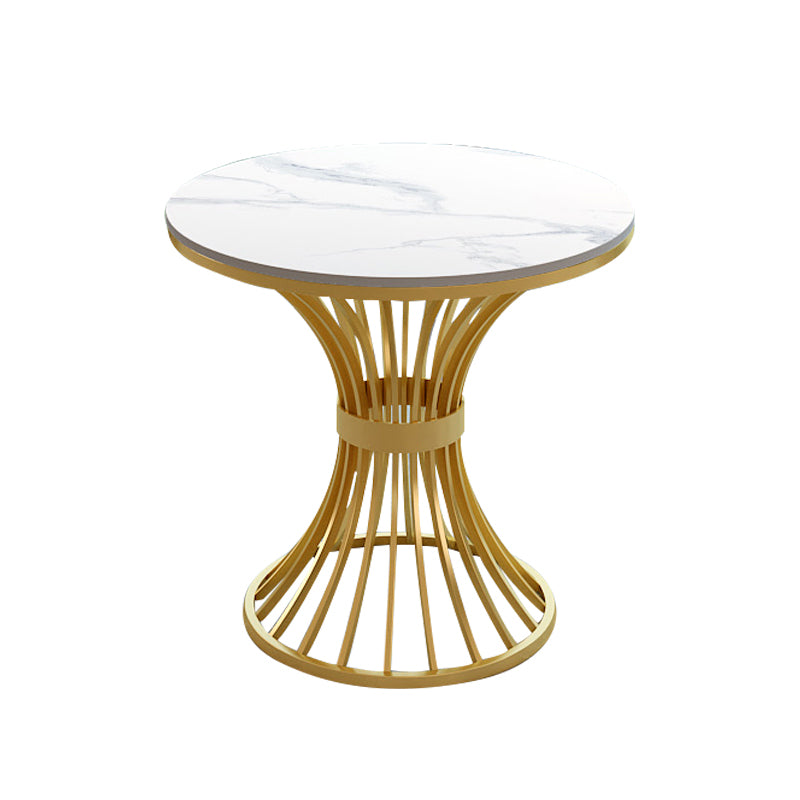 Glam Style 1/2/3/4/5 Pieces Dining Set Sintered Stone Dining Table Set Clearhalo 'Dining Room Sets' 'Dining Tables & Seating' 'dining_room_set' 'furn' 'furn_dining_room_set' 'Furniture' 'furniture_dining_room_set' 'Kitchen & Dining Furniture' 4745440