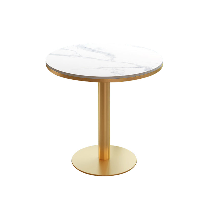 Glam Style 1/2/3/4/5 Pieces Dining Set Sintered Stone Dining Table Set Clearhalo 'Dining Room Sets' 'Dining Tables & Seating' 'dining_room_set' 'furn' 'furn_dining_room_set' 'Furniture' 'furniture_dining_room_set' 'Kitchen & Dining Furniture' 4745442