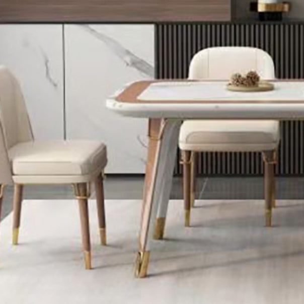 Contemporary 1/2/5/7 Pieces Dining Set Metal Dining Room Set Clearhalo 'Dining Room Sets' 'Dining Tables & Seating' 'dining_room_set' 'furn' 'furn_dining_room_set' 'Furniture' 'furniture_dining_room_set' 'Kitchen & Dining Furniture' 4745485