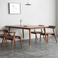 Luxury Pine Wood Table for Restaurant Rectangle Dining Table in Brown with 4 Legs 70.9"L x 31.5"W x 29.5"H Without Chairs Clearhalo 'Dining Tables & Seating' 'Dining Tables' 'dining_table' 'furn' 'furn_dining_table' 'Furniture' 'furniture_dining_table' 'Kitchen & Dining Furniture' 'kitchen' 'kitchen_dining_table' 4745508