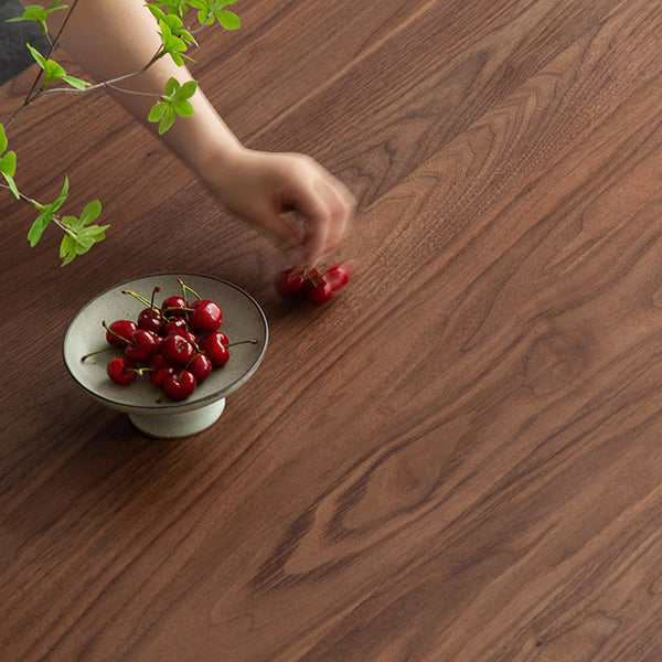 Luxury Pine Wood Table for Restaurant Rectangle Dining Table in Brown with 4 Legs Clearhalo 'Dining Tables & Seating' 'Dining Tables' 'dining_table' 'furn' 'furn_dining_table' 'Furniture' 'furniture_dining_table' 'Kitchen & Dining Furniture' 'kitchen' 'kitchen_dining_table' 4745514