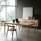 Rectangle Contemporary Dining Table Wood Color Fixed Table with Pinewood Solid Wood 70.9"L x 31.5"W x 29.5"H Clearhalo 'Dining Tables & Seating' 'Dining Tables' 'dining_table' 'Furniture' 'furniture_dining_table' 'Kitchen & Dining Furniture' 'kitchen' 'kitchen_dining_table' 4745645