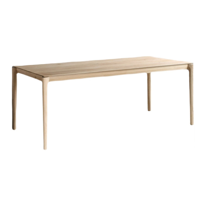 Rectangle Contemporary Dining Table Wood Color Fixed Table with Pinewood Solid Wood Clearhalo 'Dining Tables & Seating' 'Dining Tables' 'dining_table' 'Furniture' 'furniture_dining_table' 'Kitchen & Dining Furniture' 'kitchen' 'kitchen_dining_table' 4745648