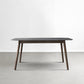 Stone Top Dining Table Mid-Century Modern Dining Table with 4 Brown Legs Clearhalo 'Dining Tables & Seating' 'Dining Tables' 'dining_table' 'Furniture' 'furniture_dining_table' 'Kitchen & Dining Furniture' 'kitchen' 'kitchen_dining_table' 4745720