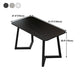 Rectangle Sintered Stone Table for Restaurant Industrial Dining Table with Double Pedestal Clearhalo 'Dining Tables & Seating' 'Dining Tables' 'dining_table' 'furn' 'furn_dining_table' 'Furniture' 'furniture_dining_table' 'Kitchen & Dining Furniture' 'kitchen' 'kitchen_dining_table' 4745788