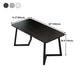 Rectangle Sintered Stone Table for Restaurant Industrial Dining Table with Double Pedestal Clearhalo 'Dining Tables & Seating' 'Dining Tables' 'dining_table' 'furn' 'furn_dining_table' 'Furniture' 'furniture_dining_table' 'Kitchen & Dining Furniture' 'kitchen' 'kitchen_dining_table' 4745790