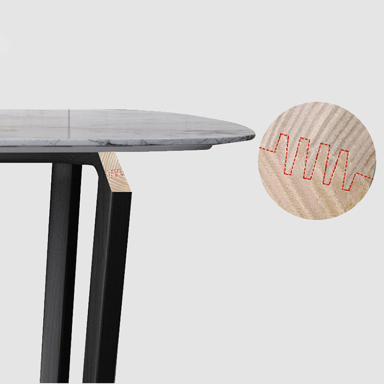 Modern Dining Table Rectangle Dining Sintered Stone Table for Restaurant Clearhalo 'Dining Tables & Seating' 'Dining Tables' 'dining_table' 'furn' 'furn_dining_table' 'Furniture' 'furniture_dining_table' 'Kitchen & Dining Furniture' 'kitchen' 'kitchen_dining_table' 4745895