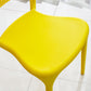 Contemporary Style Stackable Chair Dining Open Back Armless Chairs with Plastic Legs Clearhalo 'Dining Chairs' 'Dining Tables & Seating' 'dining_chair' 'Furniture' 'furniture_dining_chair' 'Kitchen & Dining Furniture' 4746001