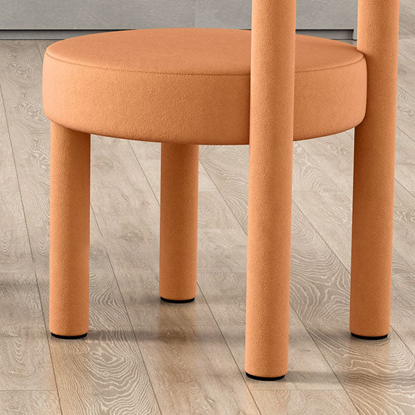 Minimalist Style Fabric Dining Chairs for Home Open Back Side Chair Clearhalo 'Dining Chairs' 'Dining Tables & Seating' 'dining_chair' 'furn' 'furn_dining_chair' 'Furniture' 'furniture_dining_chair' 'Kitchen & Dining Furniture' 4746018