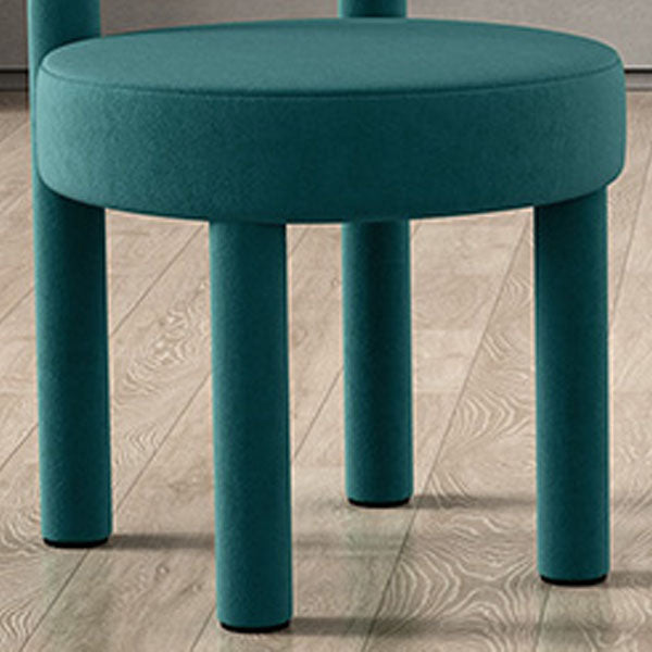 Minimalist Style Fabric Dining Chairs for Home Open Back Side Chair Clearhalo 'Dining Chairs' 'Dining Tables & Seating' 'dining_chair' 'furn' 'furn_dining_chair' 'Furniture' 'furniture_dining_chair' 'Kitchen & Dining Furniture' 4746024