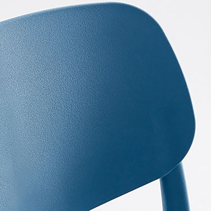 Contemporary Stackable Chair Dining Open Back Armless Chairs with Plastic Legs Clearhalo 'Dining Chairs' 'Dining Tables & Seating' 'dining_chair' 'furn' 'furn_dining_chair' 'Furniture' 'furniture_dining_chair' 'Kitchen & Dining Furniture' 4746126
