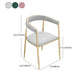 Nordic Design Open Back Side Chair Luxury Dining Fabric Side Chair Clearhalo 'Dining Chairs' 'Dining Tables & Seating' 'dining_chair' 'furn' 'furn_dining_chair' 'Furniture' 'furniture_dining_chair' 'Kitchen & Dining Furniture' 4746286