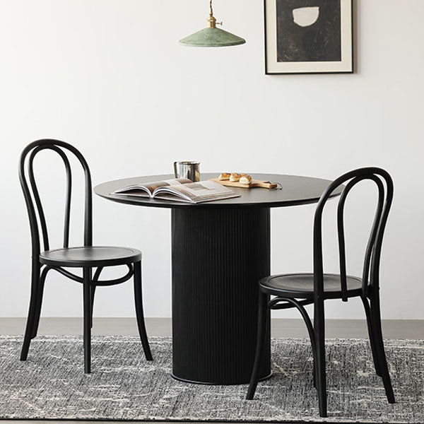 Traditional Ash Open Side Chair Matte Finish Wood Dining Chair Clearhalo 'Dining Chairs' 'Dining Tables & Seating' 'dining_chair' 'furn' 'furn_dining_chair' 'Furniture' 'furniture_dining_chair' 'Kitchen & Dining Furniture' 4746289