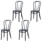 Traditional Ash Open Side Chair Matte Finish Wood Dining Chair Black 4 Piece Set Clearhalo 'Dining Chairs' 'Dining Tables & Seating' 'dining_chair' 'furn' 'furn_dining_chair' 'Furniture' 'furniture_dining_chair' 'Kitchen & Dining Furniture' 4746298