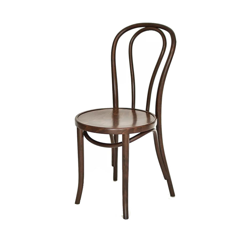 Traditional Ash Open Side Chair Matte Finish Wood Dining Chair Walnut 1 Piece Clearhalo 'Dining Chairs' 'Dining Tables & Seating' 'dining_chair' 'furn' 'furn_dining_chair' 'Furniture' 'furniture_dining_chair' 'Kitchen & Dining Furniture' 4746312