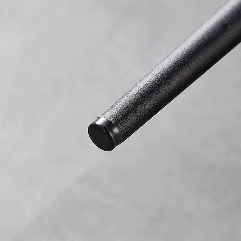 Industrial Style Armless Solid Back Chair Leather Dining Chairs Clearhalo 'Dining Chairs' 'Dining Tables & Seating' 'dining_chair' 'furn' 'furn_dining_chair' 'Furniture' 'furniture_dining_chair' 'Kitchen & Dining Furniture' 4746329