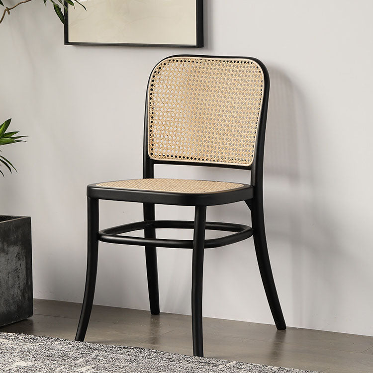 Traditional Wood Kitchen Dining Room Side Chair Open Back Chair Clearhalo 'Dining Chairs' 'Dining Tables & Seating' 'dining_chair' 'furn' 'furn_dining_chair' 'Furniture' 'furniture_dining_chair' 'Kitchen & Dining Furniture' 4746420