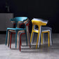 Contemporary Stackable Chairs Dining Open Back Arm Chairs with Plastic Legs Clearhalo 'Dining Chairs' 'Dining Tables & Seating' 'dining_chair' 'furn' 'furn_dining_chair' 'Furniture' 'furniture_dining_chair' 'Kitchen & Dining Furniture' 4746461