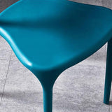Contemporary Stackable Chairs Dining Open Back Arm Chairs with Plastic Legs Clearhalo 'Dining Chairs' 'Dining Tables & Seating' 'dining_chair' 'furn' 'furn_dining_chair' 'Furniture' 'furniture_dining_chair' 'Kitchen & Dining Furniture' 4746470
