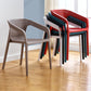 Contemporary Stackable Chairs Dining Kitchen Arm Chairs with Plastic Legs Clearhalo 'Dining Chairs' 'Dining Tables & Seating' 'dining_chair' 'furn' 'furn_dining_chair' 'Furniture' 'furniture_dining_chair' 'Kitchen & Dining Furniture' 4746578