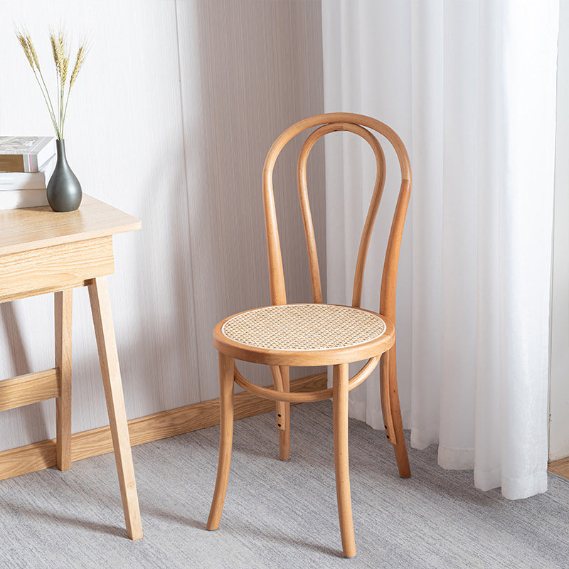 Wood Traditional Kitchen Dining Room Side Chair Windsor Back Chair Wood 1 Piece Clearhalo 'Dining Chairs' 'Dining Tables & Seating' 'dining_chair' 'furn' 'furn_dining_chair' 'Furniture' 'furniture_dining_chair' 'Kitchen & Dining Furniture' 4746655