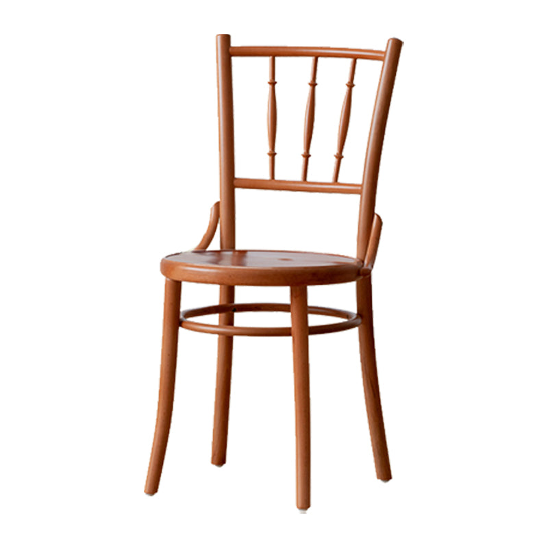 Wood Traditional Kitchen Dining Room Chair Slat Back Side Chair Clearhalo 'Dining Chairs' 'Dining Tables & Seating' 'dining_chair' 'furn' 'furn_dining_chair' 'Furniture' 'furniture_dining_chair' 'Kitchen & Dining Furniture' 4746697