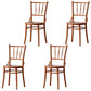Wood Traditional Kitchen Dining Room Chair Slat Back Side Chair Khaki Wood 4 Piece Set Clearhalo 'Dining Chairs' 'Dining Tables & Seating' 'dining_chair' 'furn' 'furn_dining_chair' 'Furniture' 'furniture_dining_chair' 'Kitchen & Dining Furniture' 4746699