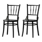 Wood Traditional Kitchen Dining Room Chair Slat Back Side Chair Black Wood 2 Piece Set Clearhalo 'Dining Chairs' 'Dining Tables & Seating' 'dining_chair' 'furn' 'furn_dining_chair' 'Furniture' 'furniture_dining_chair' 'Kitchen & Dining Furniture' 4746709