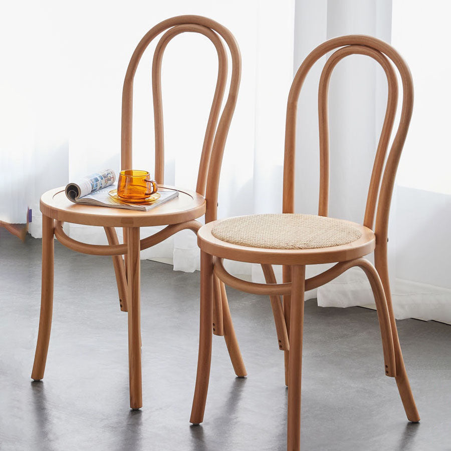 Traditional Wood Kitchen Dining Room Side Chair Windsor Back Chair Clearhalo 'Dining Chairs' 'Dining Tables & Seating' 'dining_chair' 'furn' 'furn_dining_chair' 'Furniture' 'furniture_dining_chair' 'Kitchen & Dining Furniture' 4746716