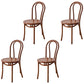 Traditional Wood Kitchen Dining Room Side Chair Windsor Back Chair Walnut Wood 4 Piece Set Clearhalo 'Dining Chairs' 'Dining Tables & Seating' 'dining_chair' 'furn' 'furn_dining_chair' 'Furniture' 'furniture_dining_chair' 'Kitchen & Dining Furniture' 4746717