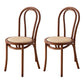Traditional Wood Kitchen Dining Room Side Chair Windsor Back Chair Walnut Wicker & Rattan 2 Piece Set Clearhalo 'Dining Chairs' 'Dining Tables & Seating' 'dining_chair' 'furn' 'furn_dining_chair' 'Furniture' 'furniture_dining_chair' 'Kitchen & Dining Furniture' 4746721