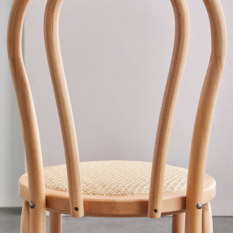 Traditional Wood Kitchen Dining Room Side Chair Windsor Back Chair Clearhalo 'Dining Chairs' 'Dining Tables & Seating' 'dining_chair' 'furn' 'furn_dining_chair' 'Furniture' 'furniture_dining_chair' 'Kitchen & Dining Furniture' 4746726