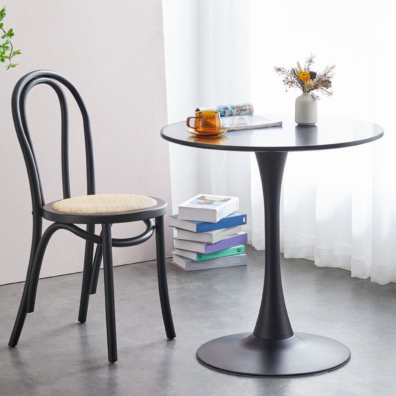 Traditional Wood Kitchen Dining Room Side Chair Windsor Back Chair Clearhalo 'Dining Chairs' 'Dining Tables & Seating' 'dining_chair' 'furn' 'furn_dining_chair' 'Furniture' 'furniture_dining_chair' 'Kitchen & Dining Furniture' 4746731