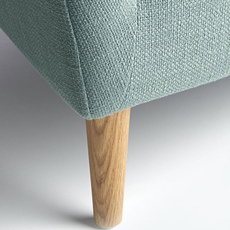 Scandinavian 3-Seat Linen Sofa Curved 33.86" D x 31.89" H Loveseat Clearhalo 'Furniture' 'furniture_sofas' 'kitchen' 'kitchen_sofas' 'Living Room Furniture' 'Sofa' 'sofas' 4749202