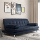 Pure Color Sofa Pillow Top Arm Reclining Loveseat Sofa for Living Room Blue Clearhalo 'furn' 'furn_sofas' 'Furniture' 'furniture_sofas' 'kitchen' 'kitchen_sofas' 'Living Room Furniture' 'Sofa' 'sofas' 4749211