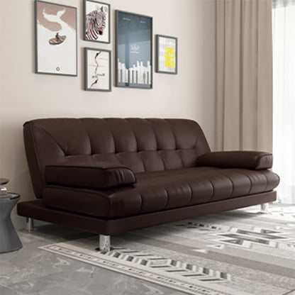 Pure Color Sofa Pillow Top Arm Reclining Loveseat Sofa for Living Room Coffee Clearhalo 'furn' 'furn_sofas' 'Furniture' 'furniture_sofas' 'kitchen' 'kitchen_sofas' 'Living Room Furniture' 'Sofa' 'sofas' 4749214