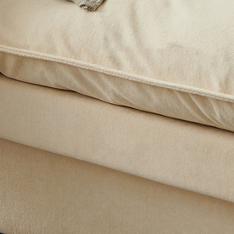 Modern Linen Tuxedo Arm Standard Sofa with Bolster Pillows for Living Room, Apartment Clearhalo 'furn' 'furn_sofas' 'Furniture' 'furniture_sofas' 'kitchen' 'kitchen_sofas' 'Living Room Furniture' 'Sofa' 'sofas' 4749254