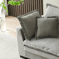 Modern Linen Tuxedo Arm Standard Sofa with Bolster Pillows for Living Room, Apartment Clearhalo 'furn' 'furn_sofas' 'Furniture' 'furniture_sofas' 'kitchen' 'kitchen_sofas' 'Living Room Furniture' 'Sofa' 'sofas' 4749255