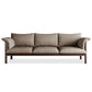 Contemporary Square Arm Standard Sofa with Bolster Pillows for Living Room, Apartment Coffee Clearhalo 'furn' 'furn_sofas' 'Furniture' 'furniture_sofas' 'kitchen' 'kitchen_sofas' 'Living Room Furniture' 'Sofa' 'sofas' 4749275