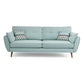 Tufted Flared Arm Sofa 3-Seater 34.64" H Linen Cushions Sofa Gray-Green Clearhalo 'furn' 'furn_sofas' 'Furniture' 'furniture_sofas' 'kitchen' 'kitchen_sofas' 'Living Room Furniture' 'Sofa' 'sofas' 4749352