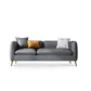 Faux Leather Modern Sofa 30"W Sofa with Storage for Living Room Clearhalo 'furn' 'furn_sofas' 'Furniture' 'furniture_sofas' 'kitchen' 'kitchen_sofas' 'Living Room Furniture' 'Sofa' 'sofas' 4749374