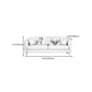Modern Macaroon Square Arm Sofa 4 Wood Legs Cushions Sofa for Apartment Clearhalo 'furn' 'furn_sofas' 'Furniture' 'furniture_sofas' 'kitchen' 'kitchen_sofas' 'Living Room Furniture' 'Sofa' 'sofas' 4749399