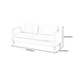 Contemporary Cotton Blend Tufted Slipcovered Sofa with Square Arm Clearhalo 'Furniture' 'furniture_sofas' 'kitchen' 'kitchen_sofas' 'Living Room Furniture' 'Sofa' 'sofas' 4749416