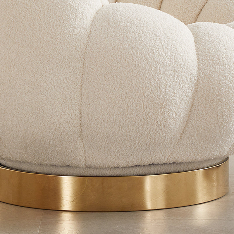 Contemporary Solid Color Curved Sofa with Sloped Arms for Bedroom Living Room Clearhalo 'furn' 'furn_sofas' 'Furniture' 'furniture_sofas' 'kitchen' 'kitchen_sofas' 'Living Room Furniture' 'Sofa' 'sofas' 4749459