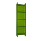 Vertical Closed Back Standard Bookshelf Glam Acrylic Bookshelf for Home 15.7"L x 9.8"W x 59.8"H Dark Green Clearhalo 'Bookcases' 'furn' 'furn_bookcases' 'Furniture' 'furniture_bookcases' 'kitchen' 'kitchen_bookcases' 'Living Room Furniture' 'Office Furniture' 4749699