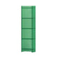 Acrylic Closed Back Standard Bookshelf Vertical Glam Bookshelf 15.7"L x 9.8"W x 59.8"H Green Clearhalo 'Bookcases' 'furn' 'furn_bookcases' 'Furniture' 'furniture_bookcases' 'kitchen' 'kitchen_bookcases' 'Living Room Furniture' 'Office Furniture' 4749759