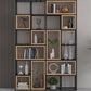 Industrial Open Etagere Bookshelf Iron Frame Solid Wood Shelf Bookshelf Clearhalo 'Bookcases' 'furn' 'furn_bookcases' 'Furniture' 'furniture_bookcases' 'kitchen' 'kitchen_bookcases' 'Living Room Furniture' 'Office Furniture' 4749978